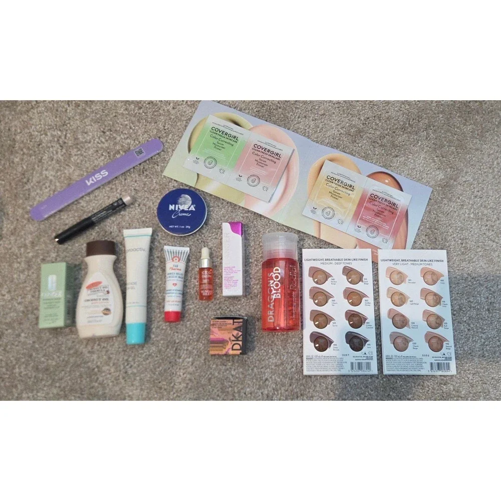 Skincare samples bundle